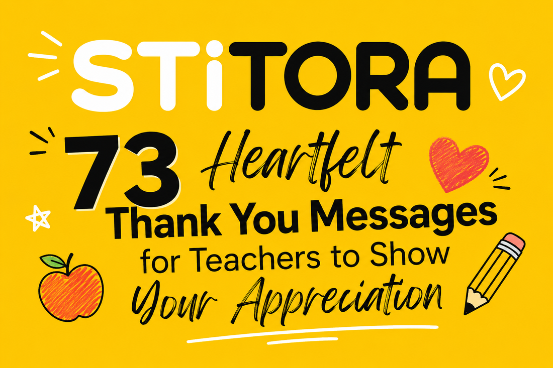 73 Heartfelt Thank You Messages for Teachers from Parents and Students | Stitora